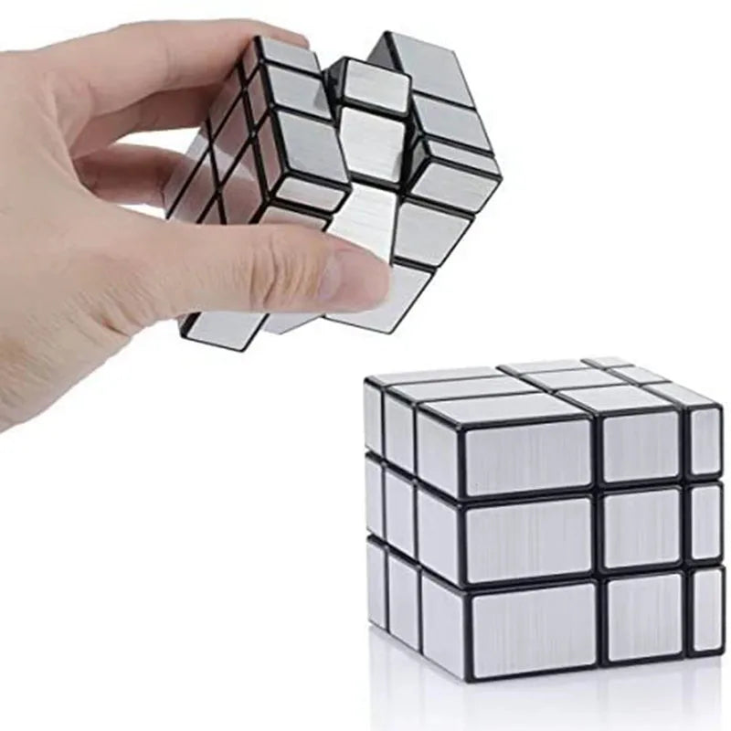 Mirror Cube 3x3 Cubo Magico Antistress Toy For Kids Brain Teaser IQ Speed Game Zauberwürfel кубик рубика Kinder Spielzeuge