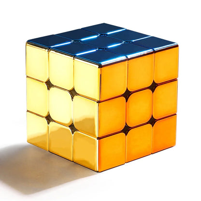 [Picube] SengSo Metal 3x3 Magnetic Golden Cubo Magic Cube Puzzle Speed Cibe M3 3x3x3 Magico Cubo Кубик Рубика Cibo Toy